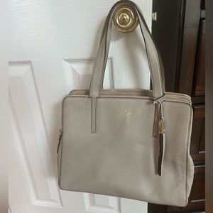 Kate spade medium gray leather purse
